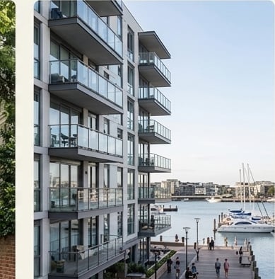Waterfront apartments, Harbourside